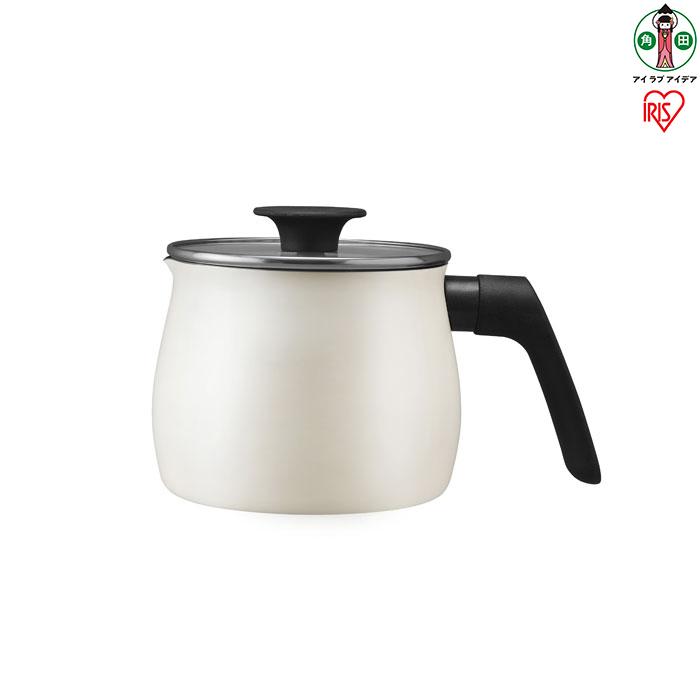 【ふるさと納税】ポット 2.2L やかん マルチポット MCP-14 ホワイト 鍋 なべ ナベ 片手鍋 マルチ鍋 万能鍋 深鍋 卓上鍋 ミルクポット 14cm ...