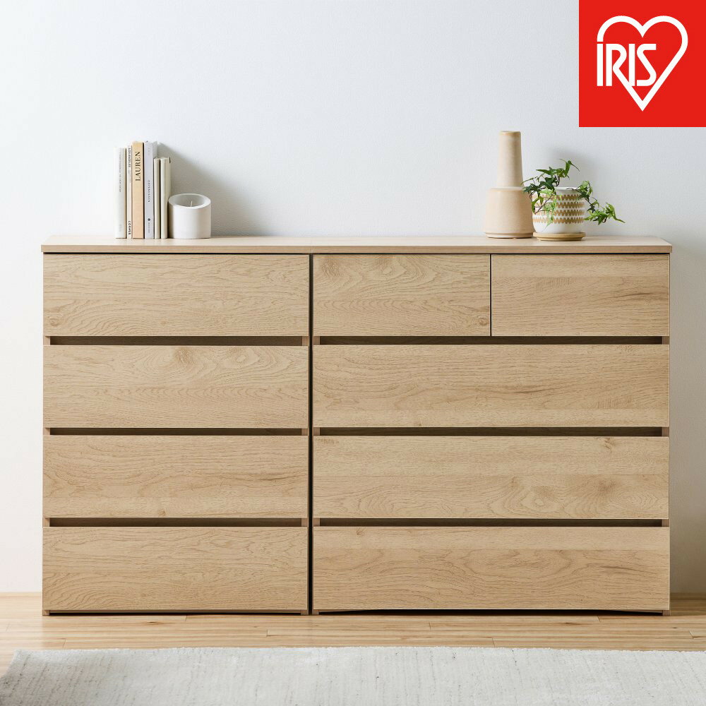 組立簡単ウッドチェスト KKWC-590 ナチュラル