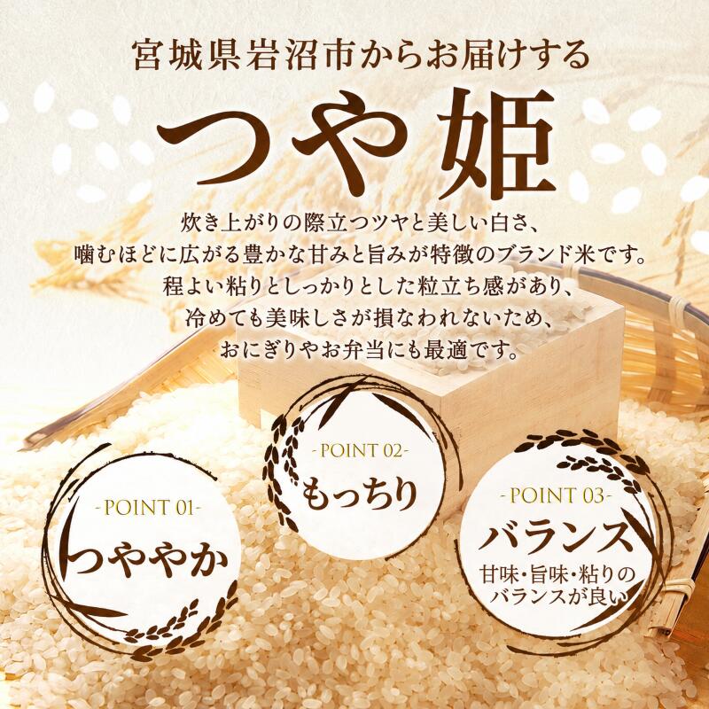 【ふるさと納税】 令和8年産 つや姫 5kg 新米 単発 先行予約 定期便 3回 6回 9回 12回 選べる 回数 米 白米 精米 食味鑑定士 厳選 ご飯 料理 おにぎり お弁当 東北 宮城県 宮城 岩沼 宮城産 岩沼産 ふるさと納税米 f042111-iwanuma-10001714 宮城県岩沼市 サンプル画像3