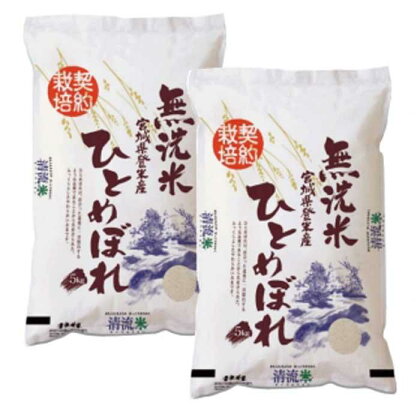 【令和5年度産】ひとめぼれ無洗米10kg(5kg×2袋) 和紙袋仕様