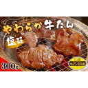 【ふるさと納税】やわらか 牛たん 塩味 300g (150g×2パック) 2～3人分 | 肉 お肉 牛肉 お取り寄せ グルメ 宮城 焼肉 食品 おススメ 小分け 個包装 人気 登米 登米市 1