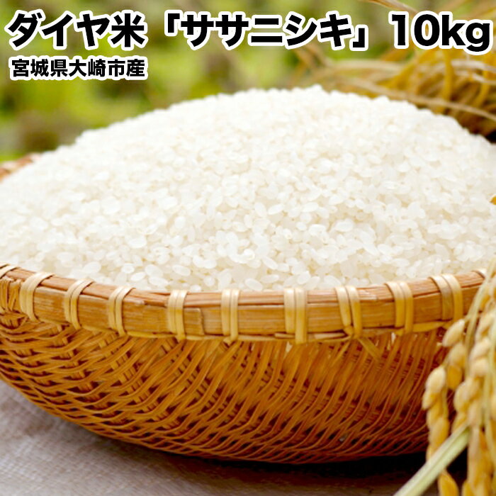 55位! 口コミ数「0件」評価「0」《令和5年産》ダイヤ米宮城県大崎市産ササニシキ【白米10kg】