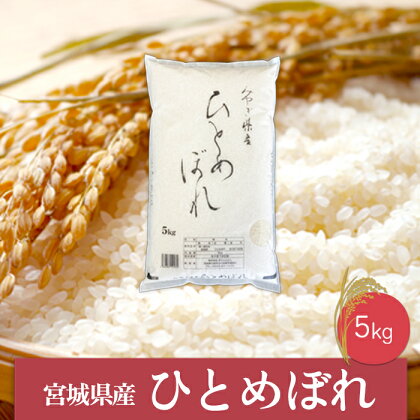 《精米》令和5年産 宮城県産ひとめぼれ5kg