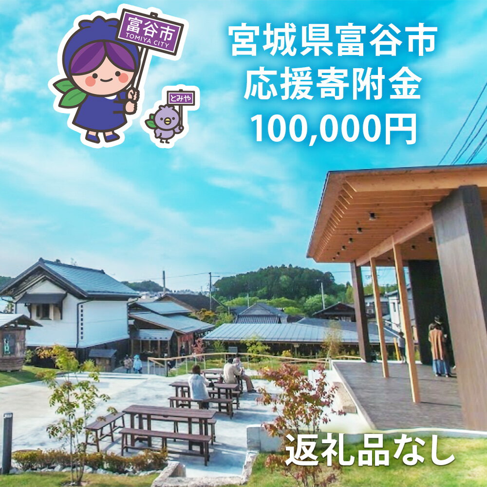 31位! 口コミ数「0件」評価「0」[返礼品なし]「宮城県富谷市へのご寄附 10万円」富谷市の発展のために活用させていただきます！｜東北 富谷 とみや 返礼品無し 寄附 寄付 ･･･ 