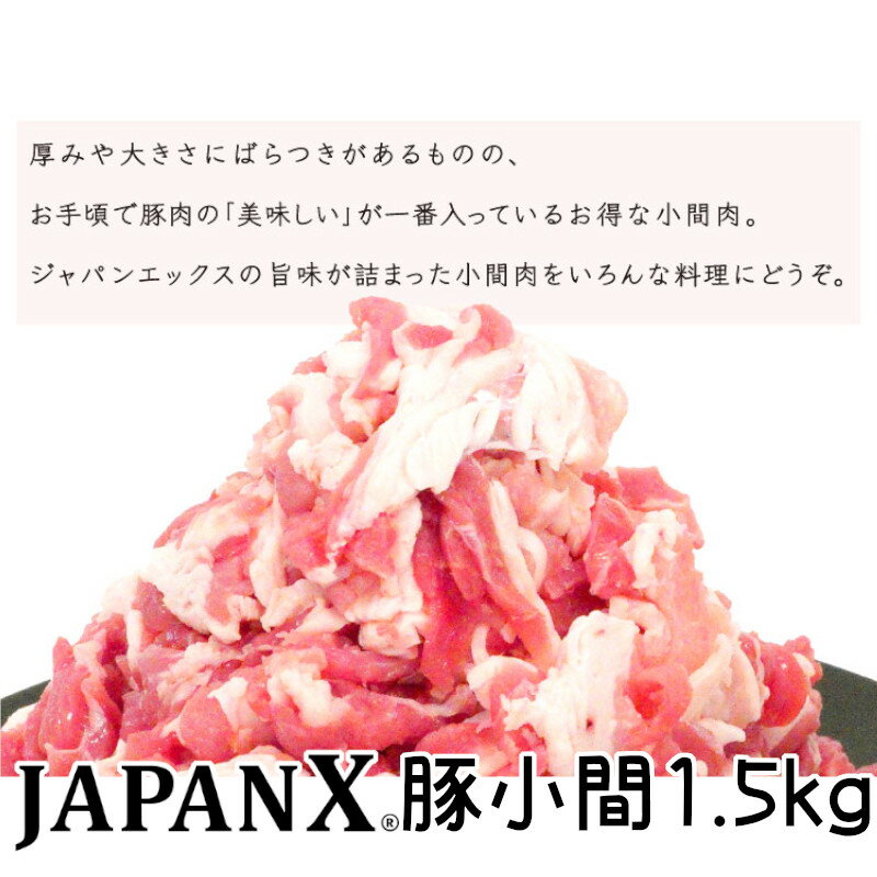 【ふるさと納税】【定期便3か月】【訳あり】JAPAN X 豚小間＆家庭用仙台牛タン(塩味) 計2.1kg　【04301-0559】