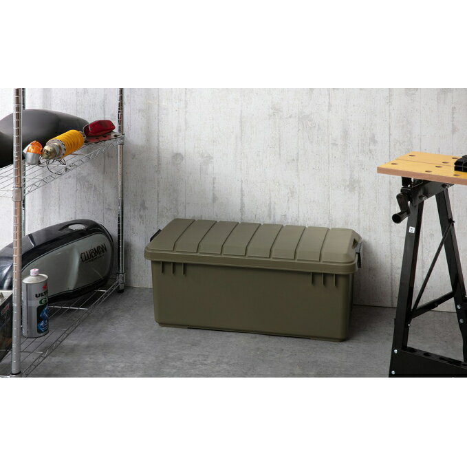 アウトドア OD BOX（ODB-800）カーキ×4個セット　【雑貨 日用品 用具入れ】