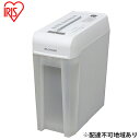 【ふるさと納税】細密シュレッダー 個人情報 書類 細断 マイクロクロスカット 10.8L P6HMCS ホワイト アイリスオーヤマ オフィス DM コンパクト A4 裁断 電動 静音 会社 家庭 シュレッター 同時細断