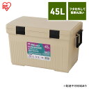 【ふるさと納税】クーラーボックス CL-45 ベージュ クーラーバッグ アイリスオーヤマ 45L 保冷バッグ クーラーバッグ ミニ アウトドア レジャー BBQ...