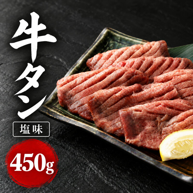 杜の都 仙台名物 牛タン 塩味 450g 焼肉 BBQ 肉の旨味 堪能 おかず 大河原町