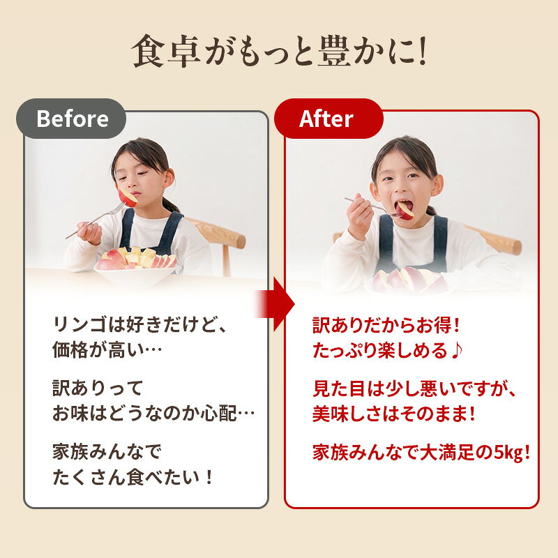 【ふるさと納税】りんご 訳あり 3kg 果物 フルーツ わけあり 不揃い 規格外 ご家庭用 宮城県 大河原町 産地直送 林檎 リンゴ くだもの 先行予約 送料無料　お届け：2026年12月上旬から f043214-ogawara-10003554 宮城県大河原町 サンプル画像3