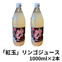 24位! 口コミ数「0件」評価「0」紅玉りんごジュース　1000ml×2本【配送不可地域：離島】【1418489】