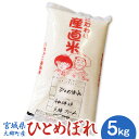 15位! 口コミ数「0件」評価「0」[宮城県大郷町産] 令和5年産 ひとめぼれ 5kg｜2023年 白米 精米 白飯 新米 [0135]