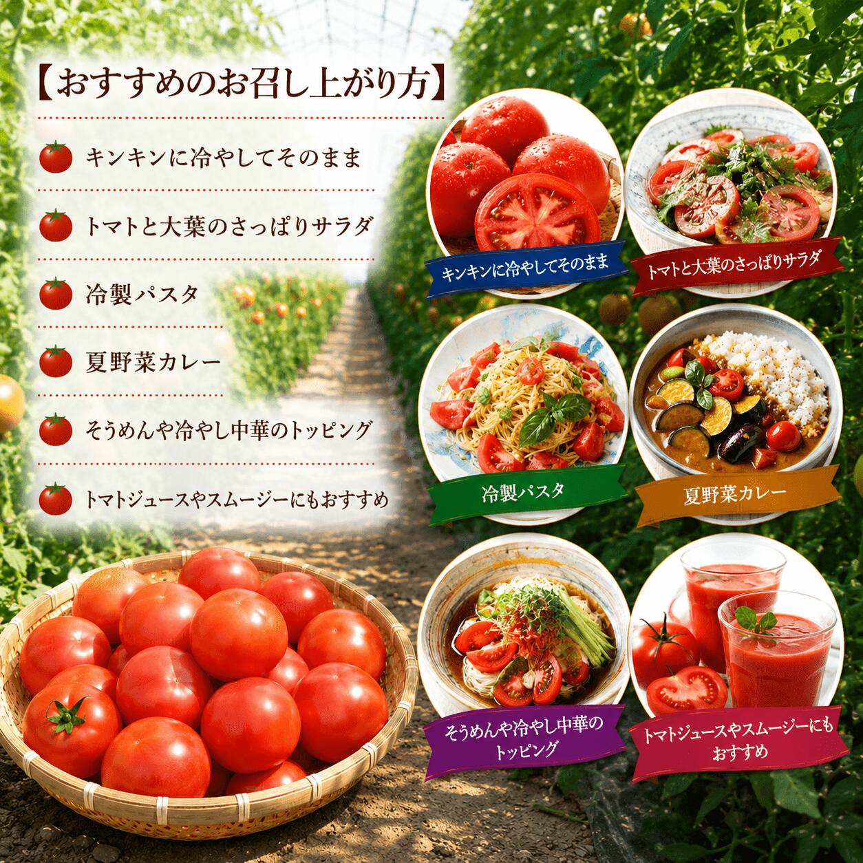 【ふるさと納税】【先行予約】トマト デリシャスファームのトマト (麗月) ※ 7月より収穫後順次発送予定【選べる容量】1kg 2kg 3kg 4kg 1キロ箱 2キロ箱 3キロ箱 4キロ箱 / とまと 野菜 産地直送 農家直送 れいげつ
