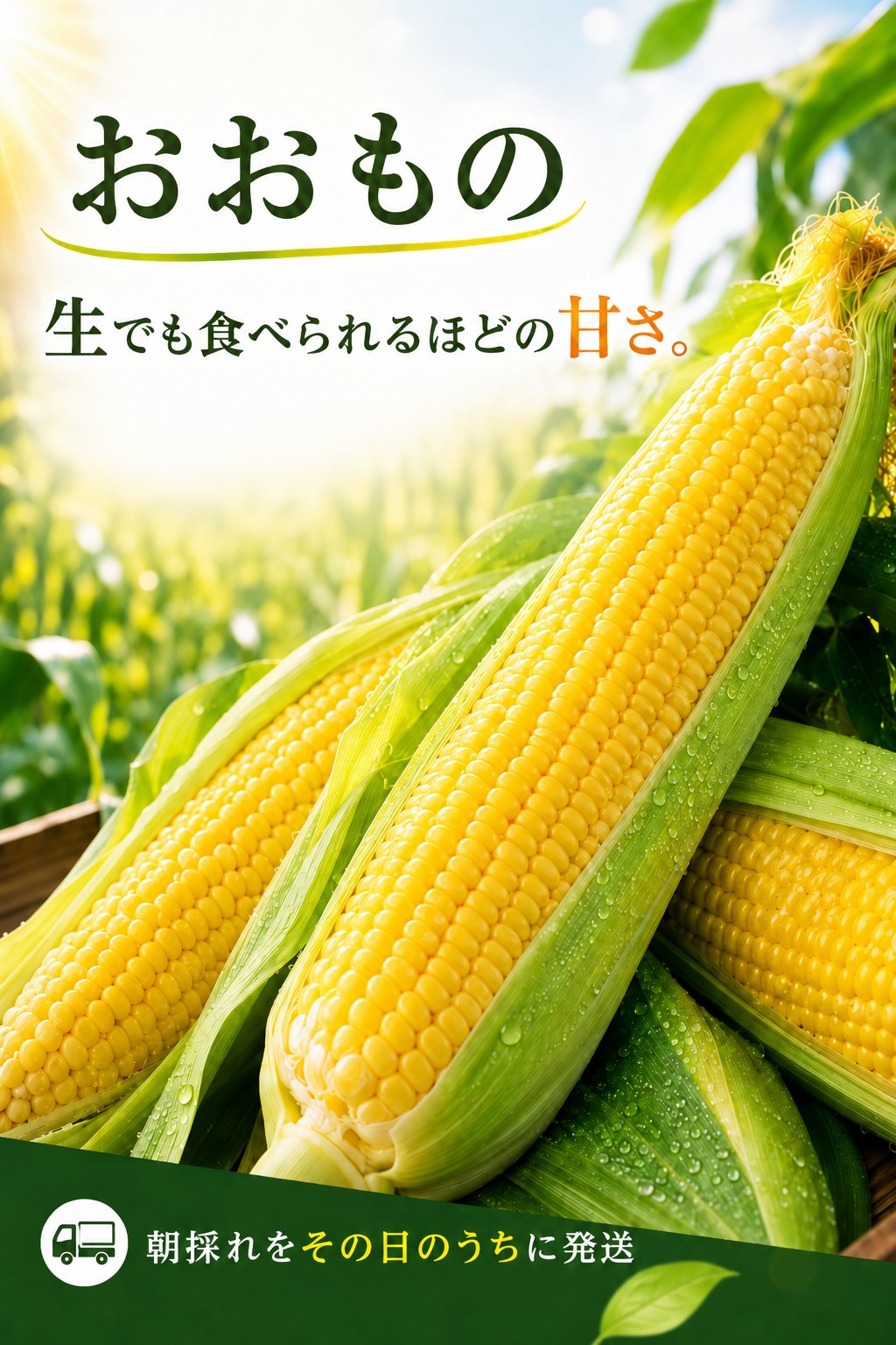【ふるさと納税】とうもろこし【おおもの】【選べる容量】1kg 3kg 6kg / とうもろこし 野菜 産地直送 農家直送