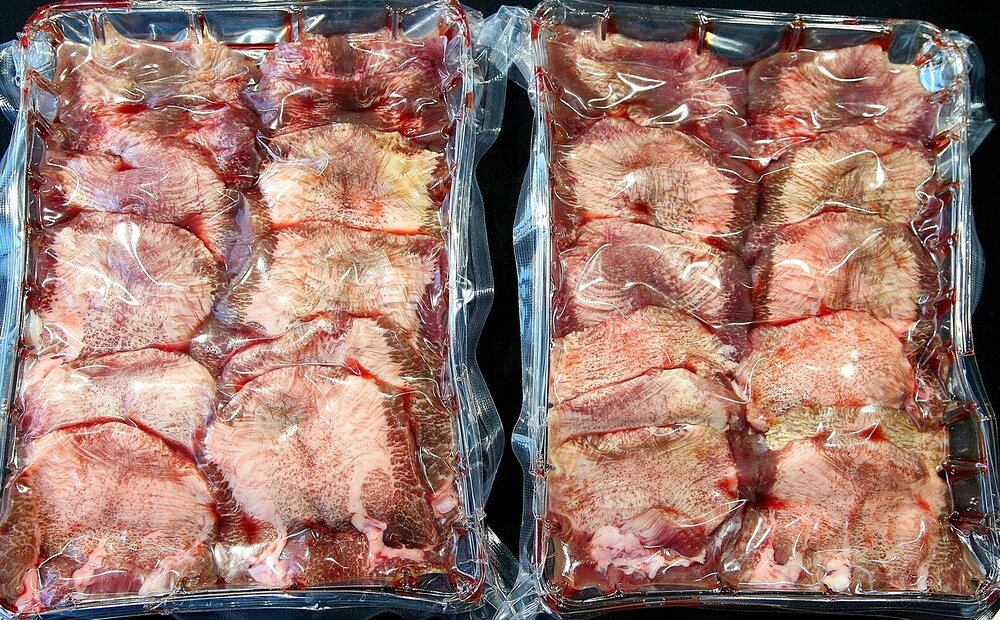 【ふるさと納税】牛タン 国産牛たん 厚切りスライス塩味 【選べる容量】 500g 500g...