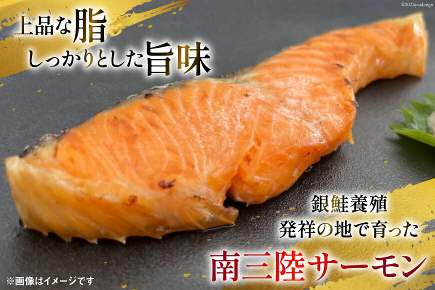 【ふるさと納税】4回 定期便 鮭 切り身 塩銀鮭パック 3切×6袋×4回 総計24袋 [たみこの海パック 宮城県 南三陸町 30ae0012] 冷凍 サーモン 銀鮭 シャケ 切身 さけ サケ