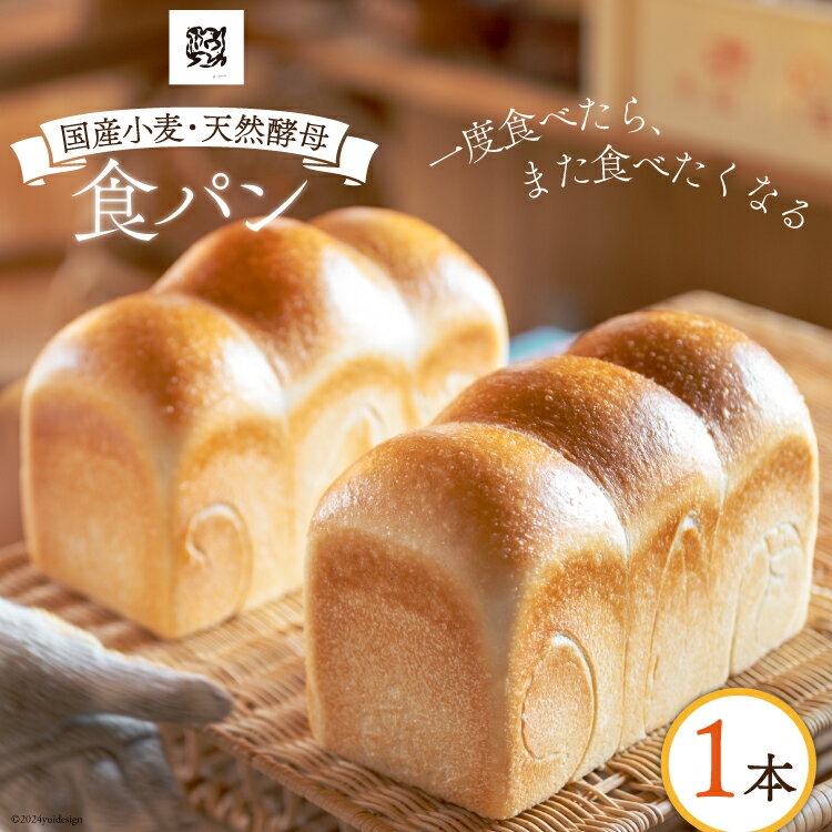 食パン 天然酵母食パン 1本 [ウィメンズアイ 宮城県 南三陸町 30aq0002] 国産 国産小麦 パン 常温 天然酵母 トースト