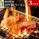 27位! 口コミ数「0件」評価「0」秋田県産 SPF豚ベーコン 400～600g×3パック