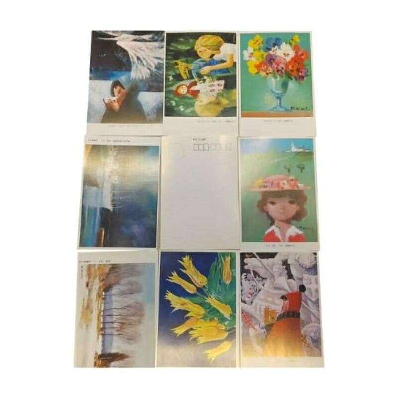 宮腰喜久治・隆一の絵はがきセット(15枚入り) 趣味 コレクション 文房具 紙製品 お手紙 レター かわいい おしゃれ お届け:入金確認後、2週間〜1か月程度でお届けします。