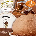【ふるさと納税】ジェラート チョコ 約100g×8個