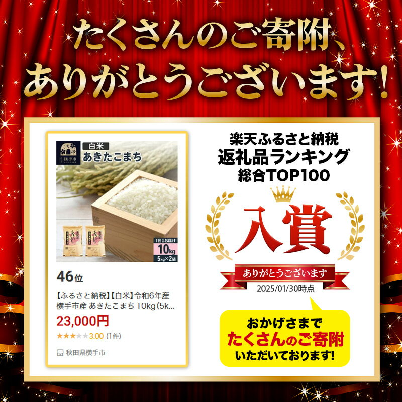 【ふるさと納税】【白米】令和7年産 横手市産 あきたこまち 10kg（5kg×2袋）