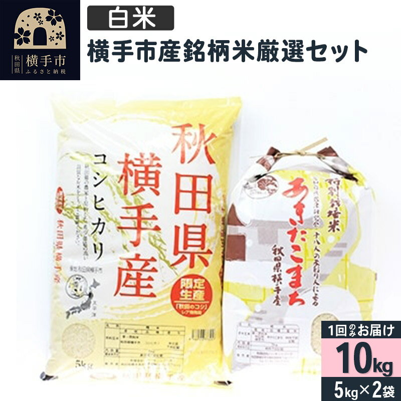 【ふるさと納税】【令和5年産】【白米】令和5年産 横手市産銘