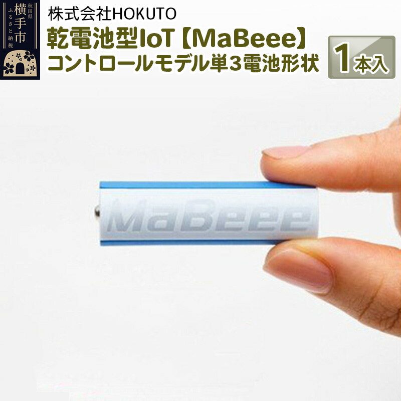 1位! 口コミ数「0件」評価「0」乾電池型IoT 【MaBeee】コントロールモデル単3電池形状　1本入