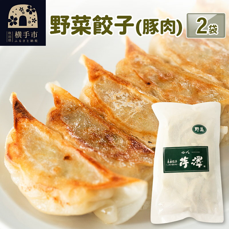 野菜餃子(豚肉)12個入×2袋