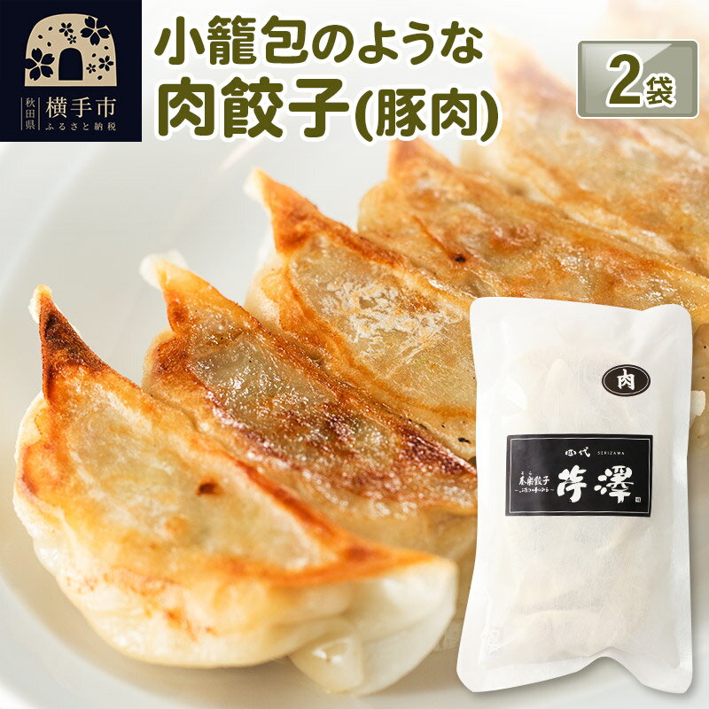 小籠包のような肉餃子(豚肉使用)12個入×2袋