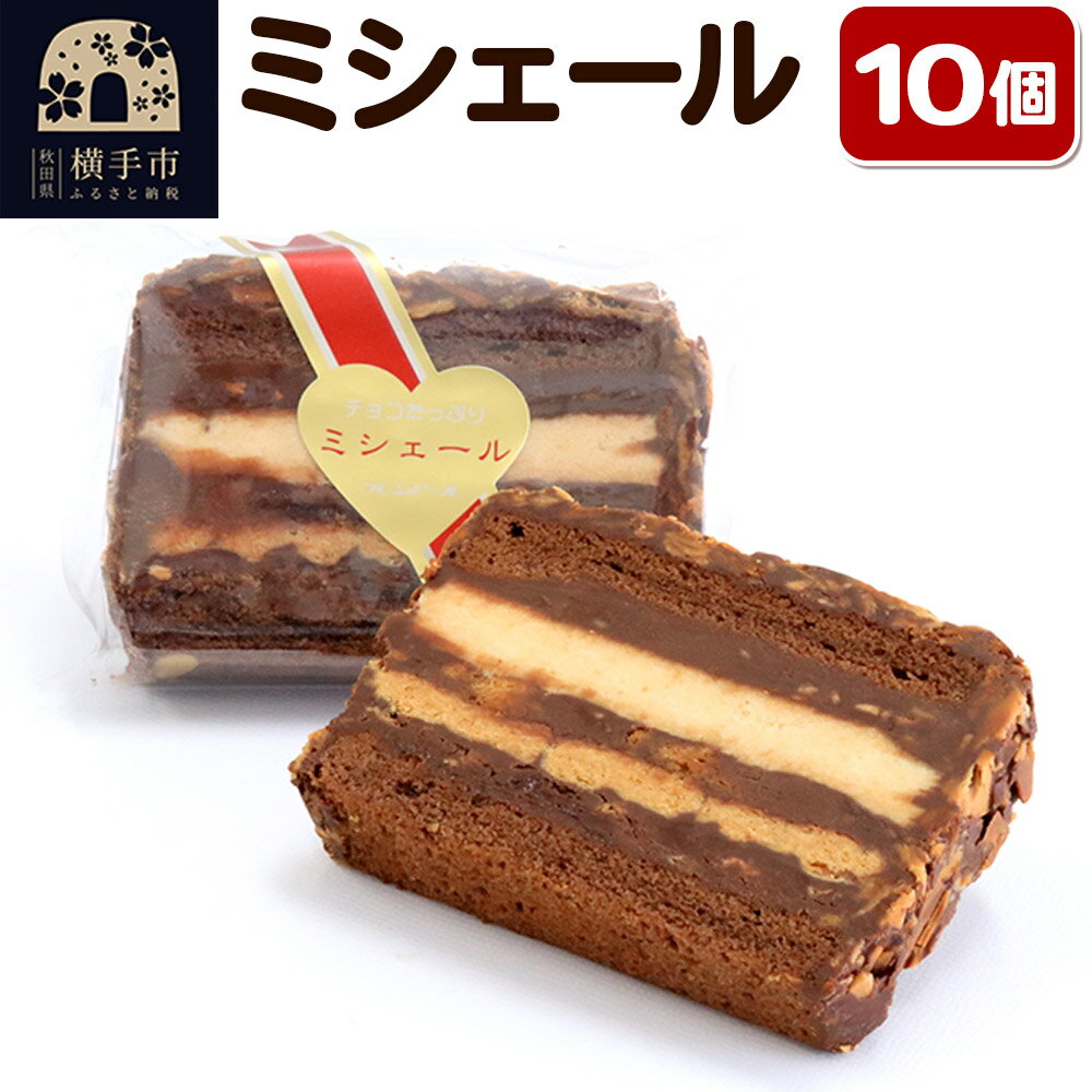 ミシェール 10個[パイとクッキーとチョコの組み合わせ]フレンドール 秋田県横手市 スイーツ