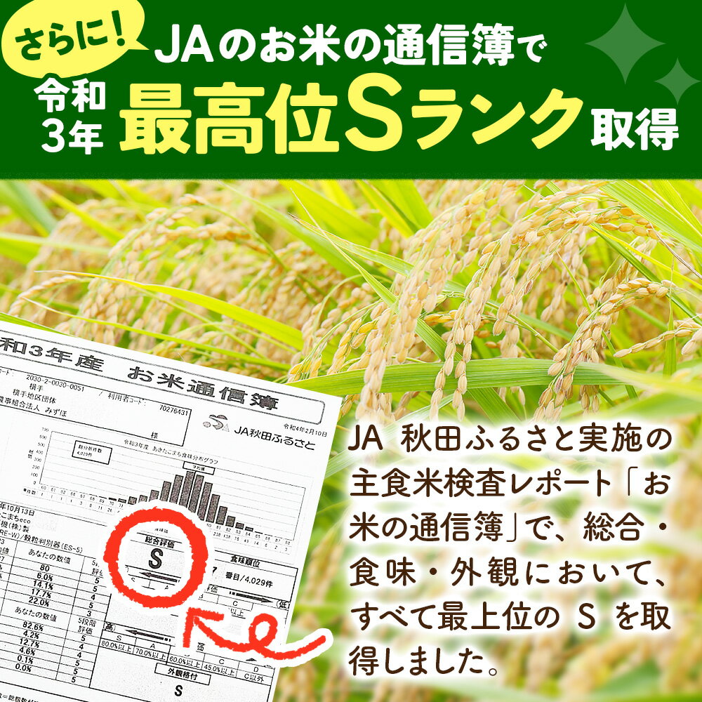 【ふるさと納税】秋田県 横手市 【白米】令和7年産 秋田県産 特別栽培米 あきたこまち 10kg（5kg×2袋）