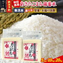 【ふるさと納税】《令和7年産 新米受付》あきたこまち 備蓄米【無洗米】定期便 5kg/10kg/20kg【選べる容量・お届け回数】