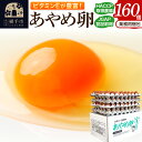 【ふるさと納税】あやめ卵 160個入 【農場HACCP認証】 【JGAP認証】