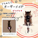 【ふるさと納税】うちの子オーダーメイド ピンバッジ【配送指定不可】【手作り ハンドメイド 猫 ネコ アニマル 動物 可愛い レジン プラバン モチーフ ギフト ...