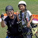 【ふるさと納税】【男鹿寒風山でパラグライダー！！】パラグライダー遊覧飛行体験コース 3名様　【体験チケット・レジャー】