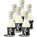 【ふるさと納税】どぶろく 寒風山 ミニサイズ 6本セット 180ml×6本 秋田県 男鹿市【白山酒造】　【 お酒 アルコール あきたこまち 滝ノ..