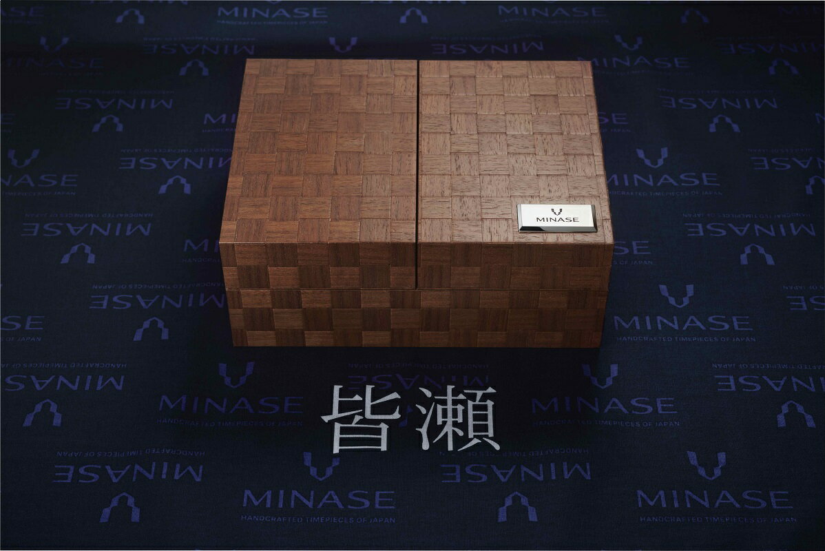 【ふるさと納税】MINASE時計 SEVEN WINDOWS クロコレザータイプ（VM15-LDNNBL-SSD）【協和精工株式会社】[F11919]