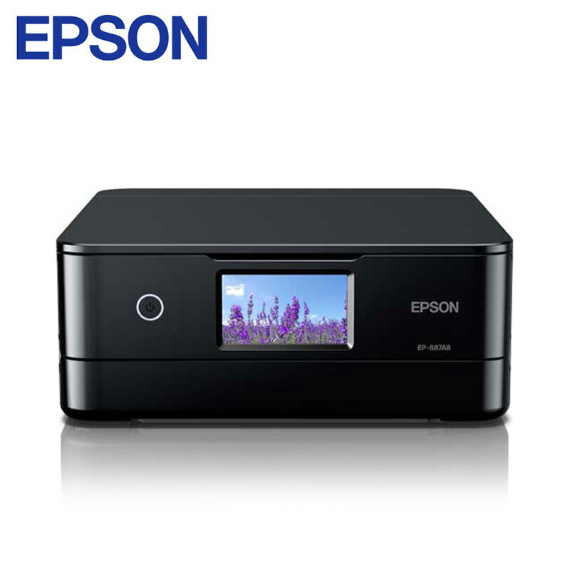 【ふるさと納税】EPSON Colorio インクジェットプリンター EP-887AB ブラック インクジェット複合機 インクジェット エプソン ふるさと納税 ...