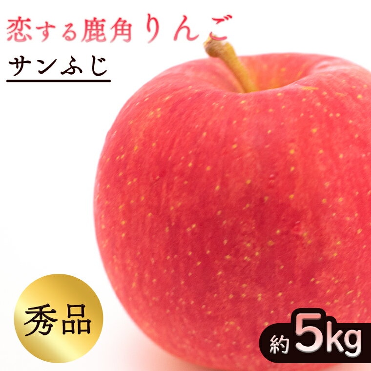 25位! 口コミ数「2件」評価「4.5」《 先行予約 》令和6年産 秋田県鹿角産 りんご 秀品 サンふじ 約 5kg かづのりんご 食感 果汁 さっぱり リンゴ 完熟 旬 県産りん･･･ 