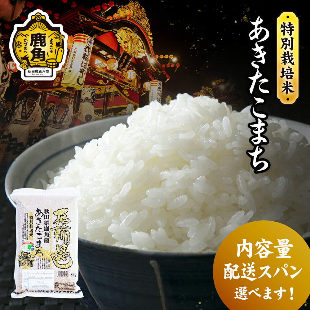 《 先行予約 》 令和6年産 特別栽培米 花輪ばやし（ あきたこまち ） 白米 米 お米 おこめ 県産米 国産米 生活 応援米 お中元 お歳暮 新生活 グルメ ギフト 故郷 秋田 あきた 鹿角市 鹿角 送料無料 【安保金太郎商店】