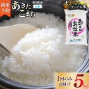 【ふるさと納税】《新米予約》米 5kg 精米 秋田県産 あきたこまち 令和7年産 土作り実証米 JA秋田しんせい