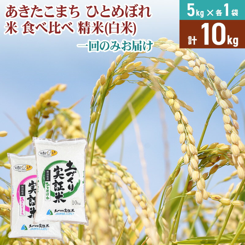 【ふるさと納税】米 10kg（5kg×2袋）令和4年産 秋田県産 あきたこまち ひと...