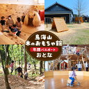 【ふるさと納税】鳥海山 木のおもちゃ館 年間パスポート(おとな)
