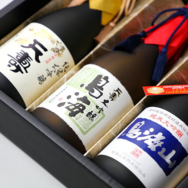 【ふるさと納税】天寿酒造 日本酒 「鳥海」「天寿」「鳥海山」セット 3本(大吟醸 鳥海、純米大吟醸「天寿」、純米大吟醸「鳥海」各720ml)