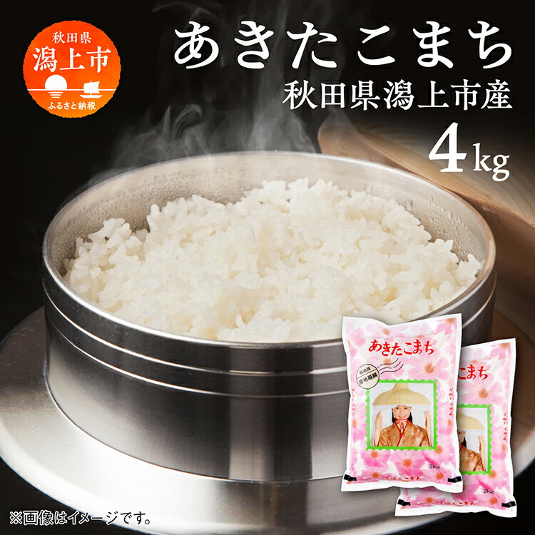 10位! 口コミ数「0件」評価「0」 潟上市産 あきたこまち 精米 4kg ( 2kg × 2袋 ) 米 令和5年産 お米 コメ 小分け 旬 新鮮 グルメ おいしい もちもち ･･･ 