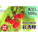 16位! 口コミ数「0件」評価「0」「さくらんぼ（紅秀峰）2Lサイズ約500g」重郎左衛門農園　※九州、沖縄、一部離島への配送不可