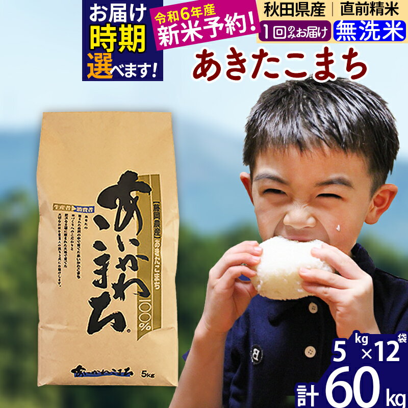 【ふるさと納税】※令和6年産 新米予約※秋田県産 あきたこま