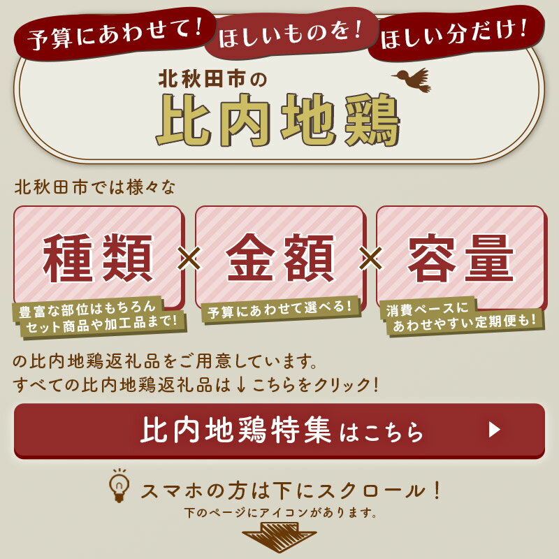【ふるさと納税】比内地鶏ミンチ