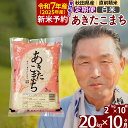 【ふるさと納税】※令和7年産 新米予約※《定期便10ヶ月》秋田県産 あきたこまち 20kg【白米】(2kg小分け袋) 2025年産 お届け時期選べる お届け周期調整可能 隔月に調整OK お米 おおもり