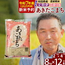 【ふるさと納税】※令和7年産 新米予約※《定期便12ヶ月》秋田県産 あきたこまち 8kg【3分づき】(2kg小分け袋) 2025年産 お届け時期選べる お届け周期調整可能 隔月に調整OK お米 おおもり
